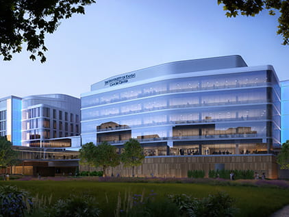 The University of Kansas Cancer Center New Building Rendering