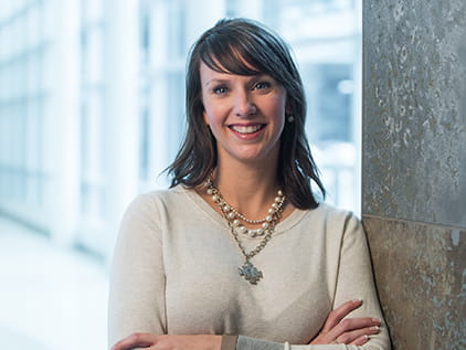 Cancer patient Emily Dumler.